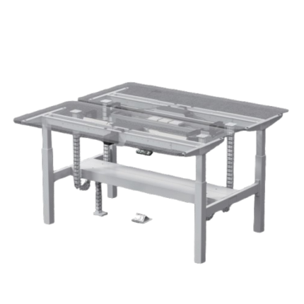EMY-E23 - Electric Height Adjustable  Frame with one motor for  each side, 2 Stage (cable  management did not  included), with App  Control Function